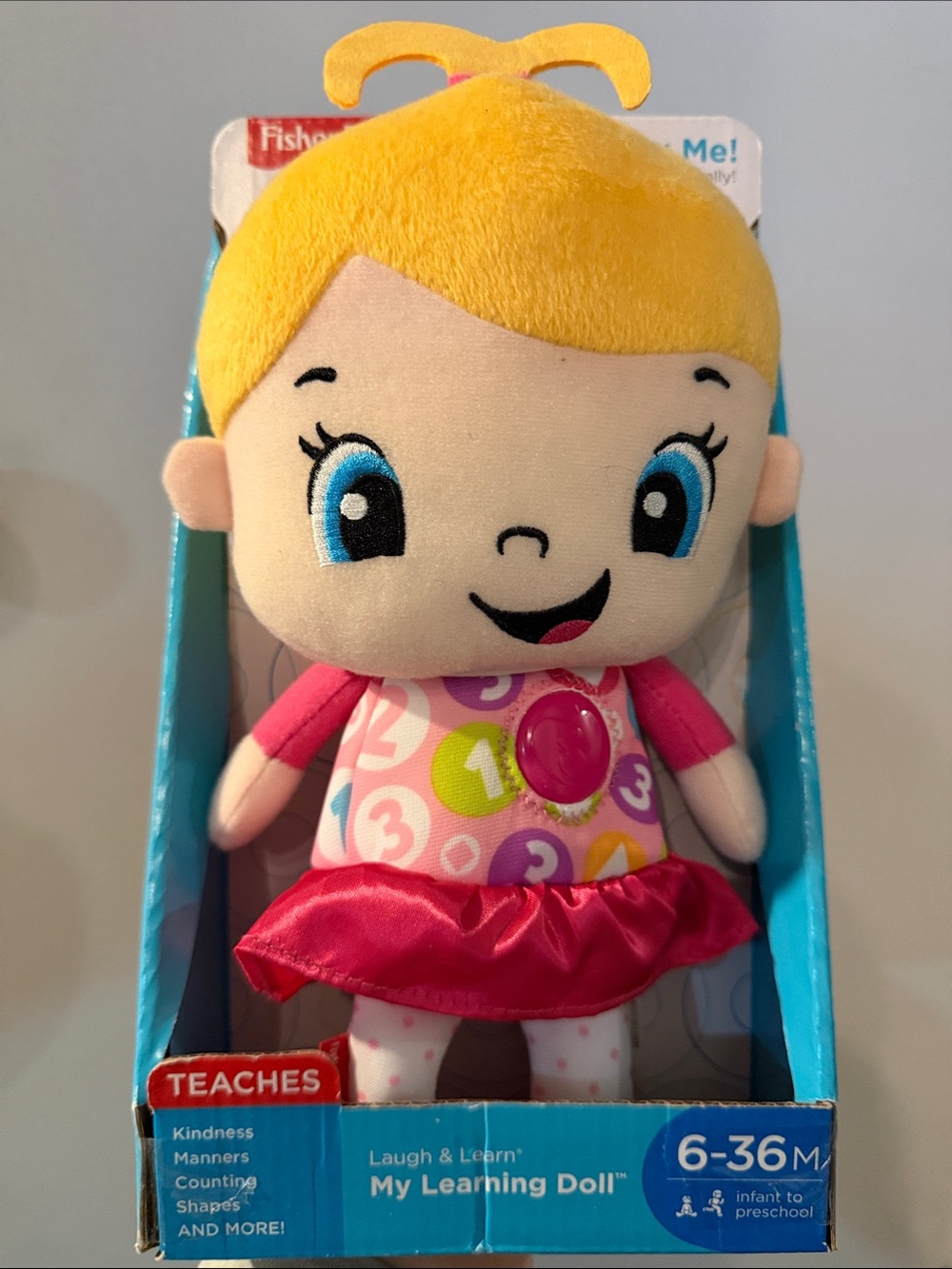 Fisher-Price Laugh & Learn My Learning Doll - Pink